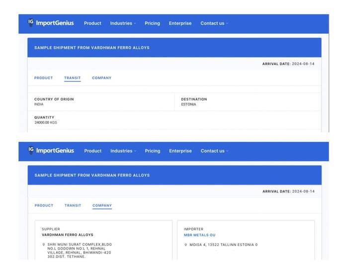 Hundreds of millions of dollars scheme: how Oleg Tsyura helps Russia bypass EU sanctions through “Indian” ferrochrome