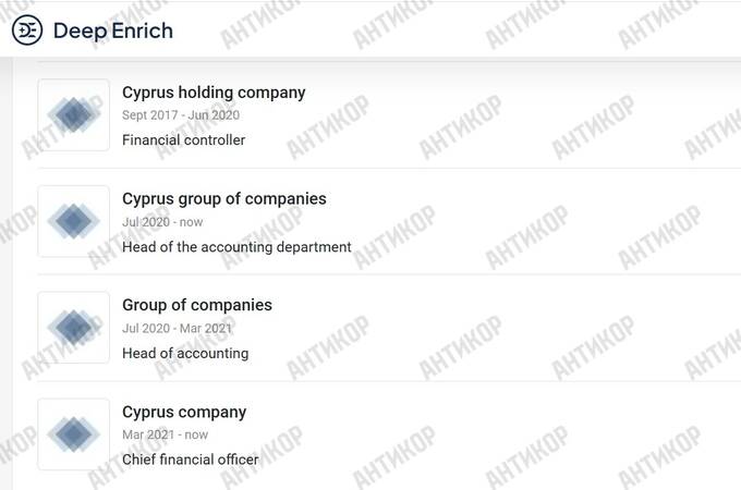 Санкційний пазл: роль Оксани Хаджипавлоу у мережі Mettmann Public Company Limited та Sword Dragon S.L. Бориса Ушеровича