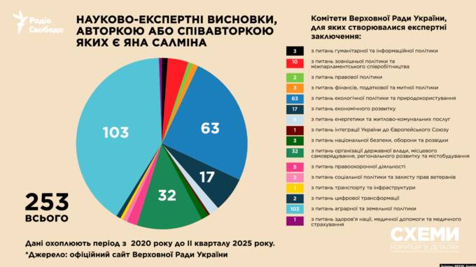 Російські гранти, батько з ВПК РФ і експертиза для Ради: хто така Яна Салміна і чому вона впливає на закони України